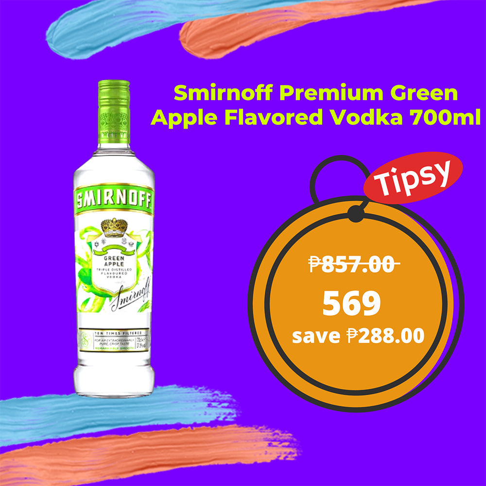 Smirnoff Green Apple Vodka 700ml