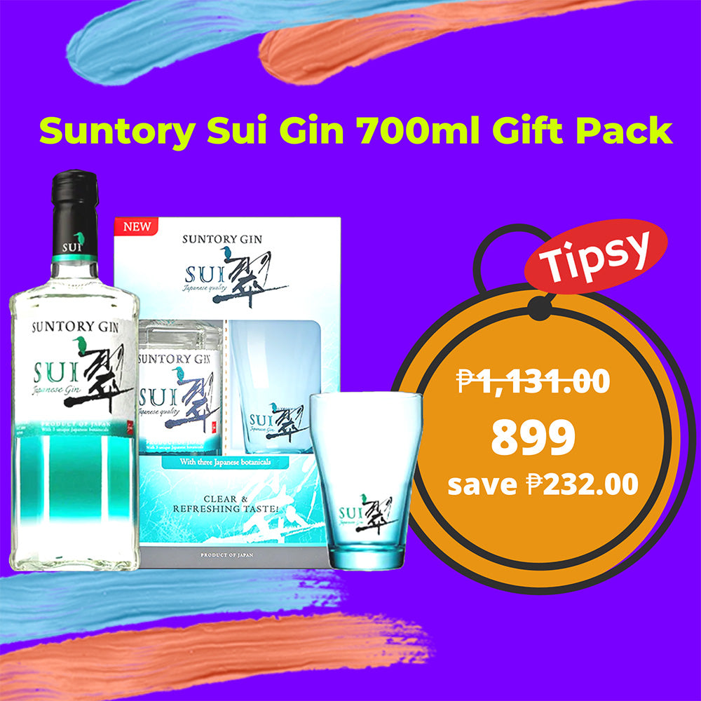 Suntory Sui Gin 700ml Gift Pack