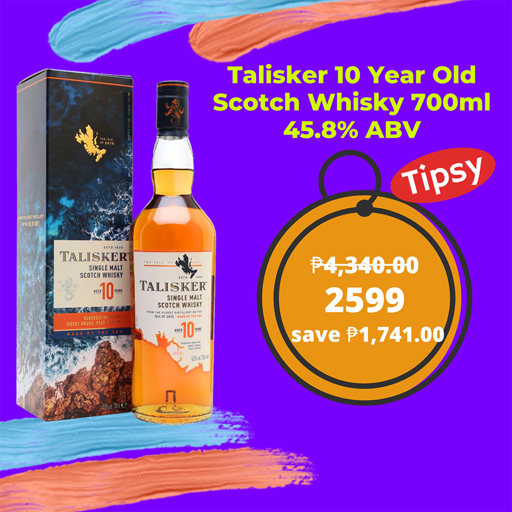 Talisker 10 Year Old Scotch Whisky 700ml 45.8% ABV