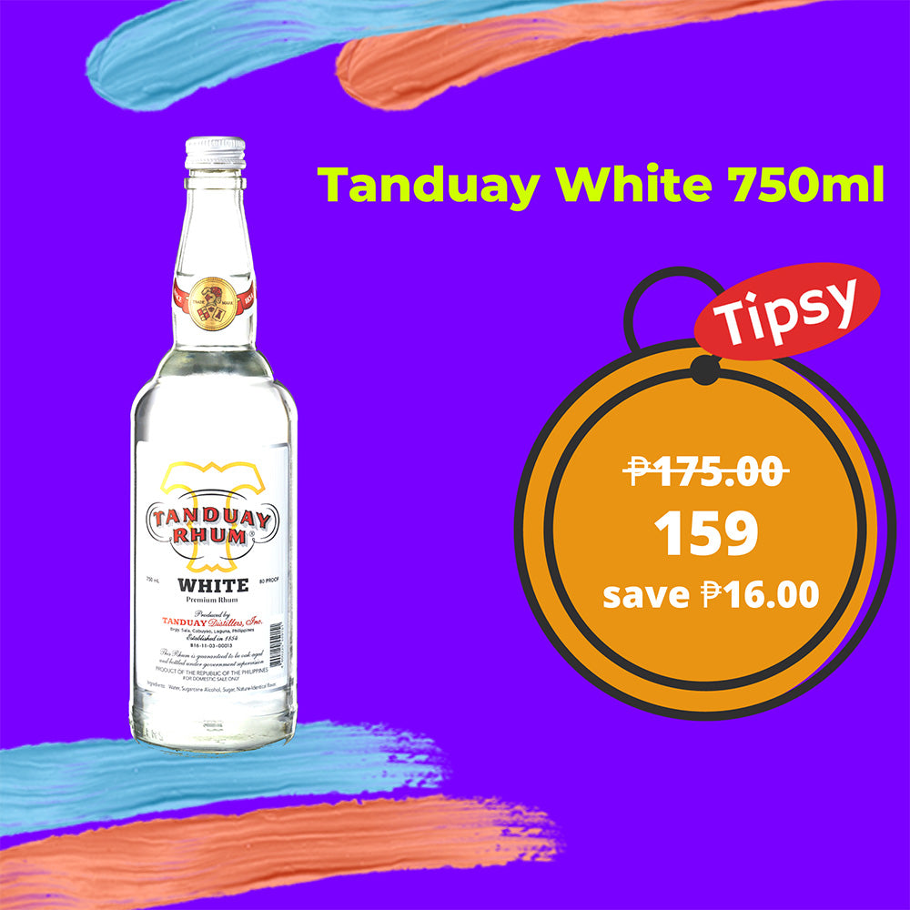 View Tanduay White 750ml PH, reviews, country of origin, flavors, sizes ...