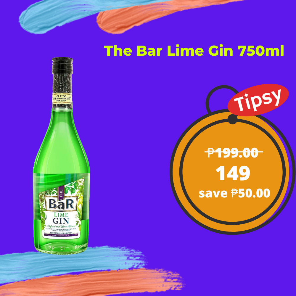 The Bar Lime Gin 750ml