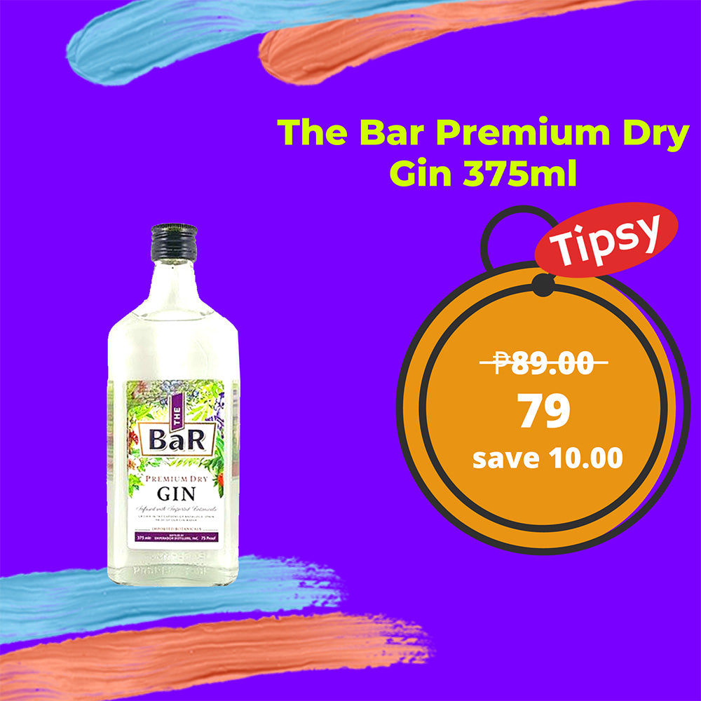 The Bar Premium Dry Gin 375ml