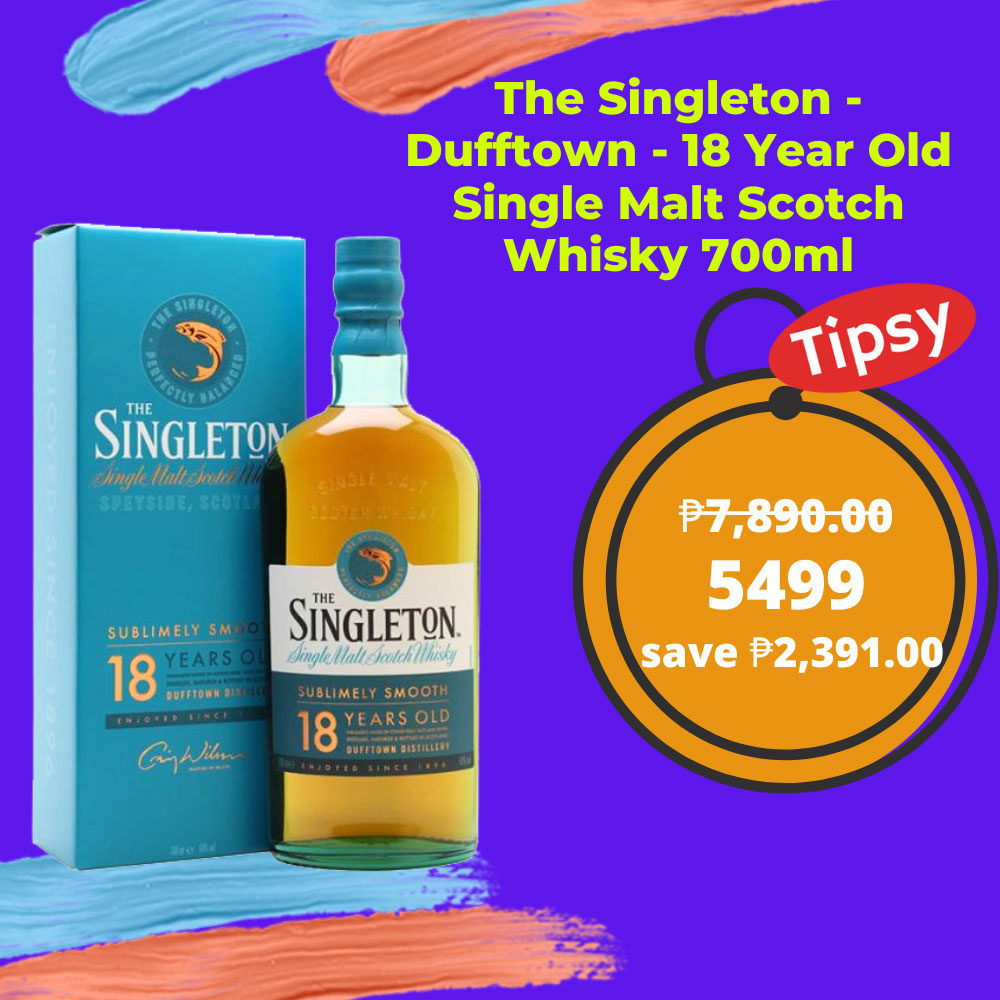 The Singleton - Dufftown - 18 Year Old Single Malt Scotch Whisky 700ml