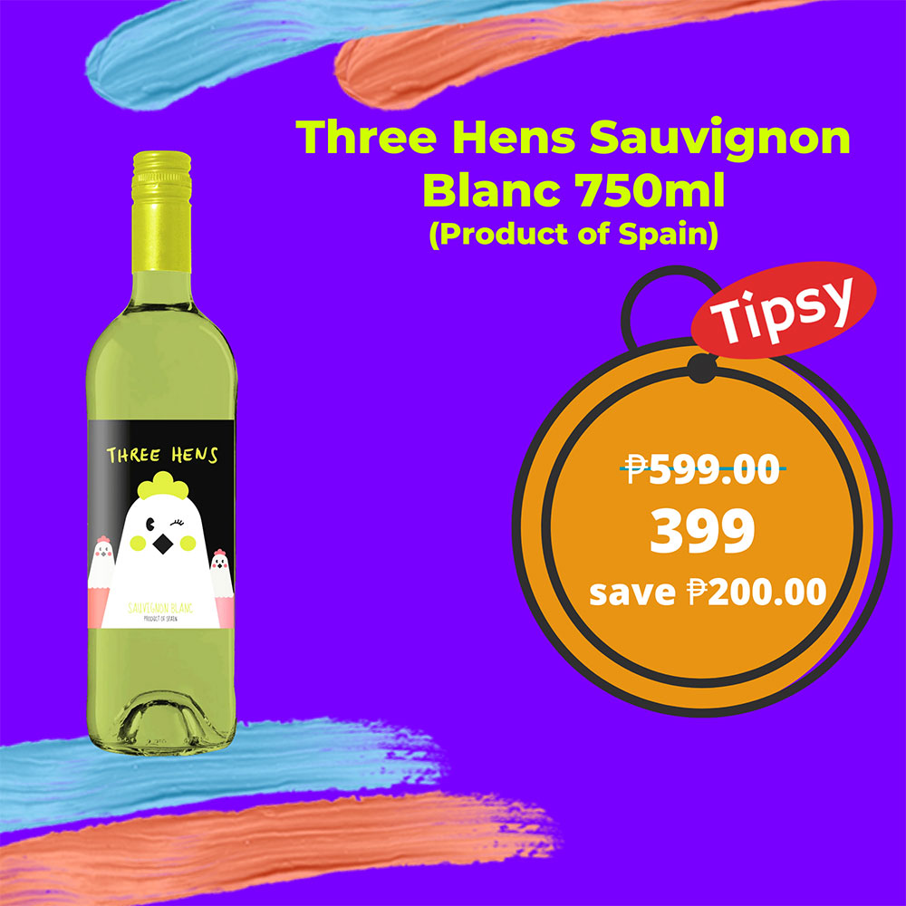 Three Hens Sauvignon Blanc 750ml (Product of Spain)