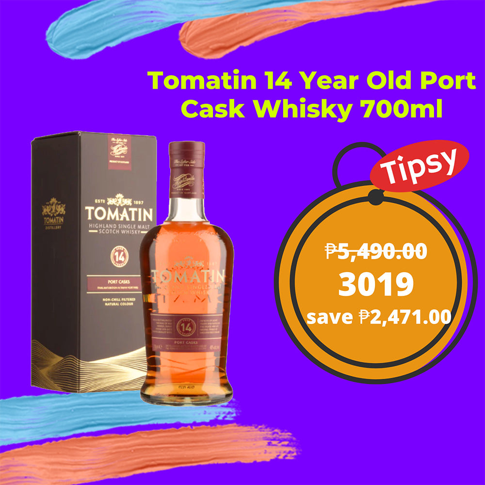 Tomatin 14 Year Old Port Cask Whisky 700ml