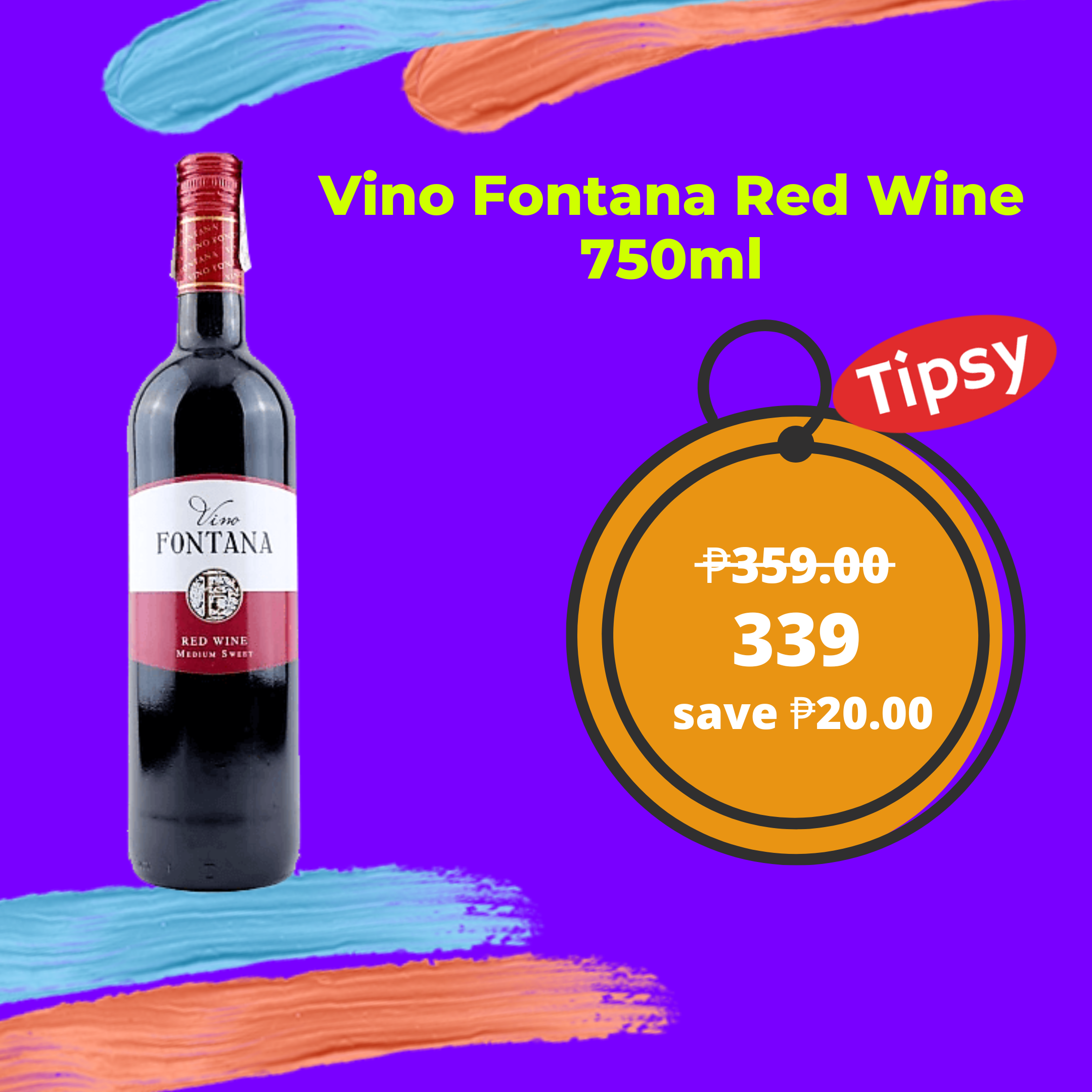 Vino Fontana Red Wine 750ml