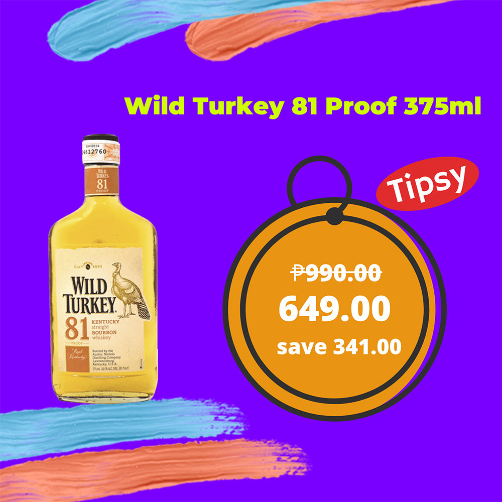 Wild Turkey 81 Proof 375ml