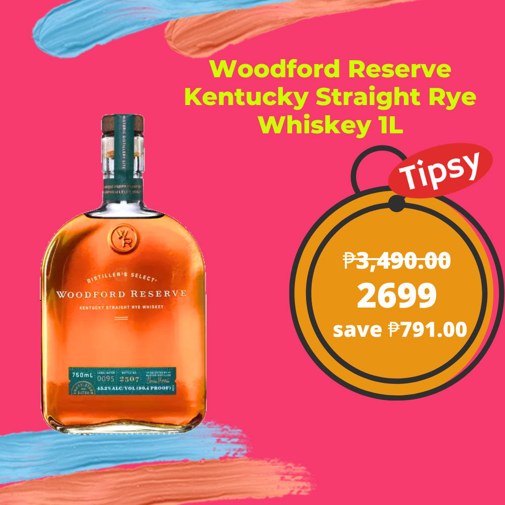 Woodford Reserve Kentucky Straight Rye Whiskey 1L