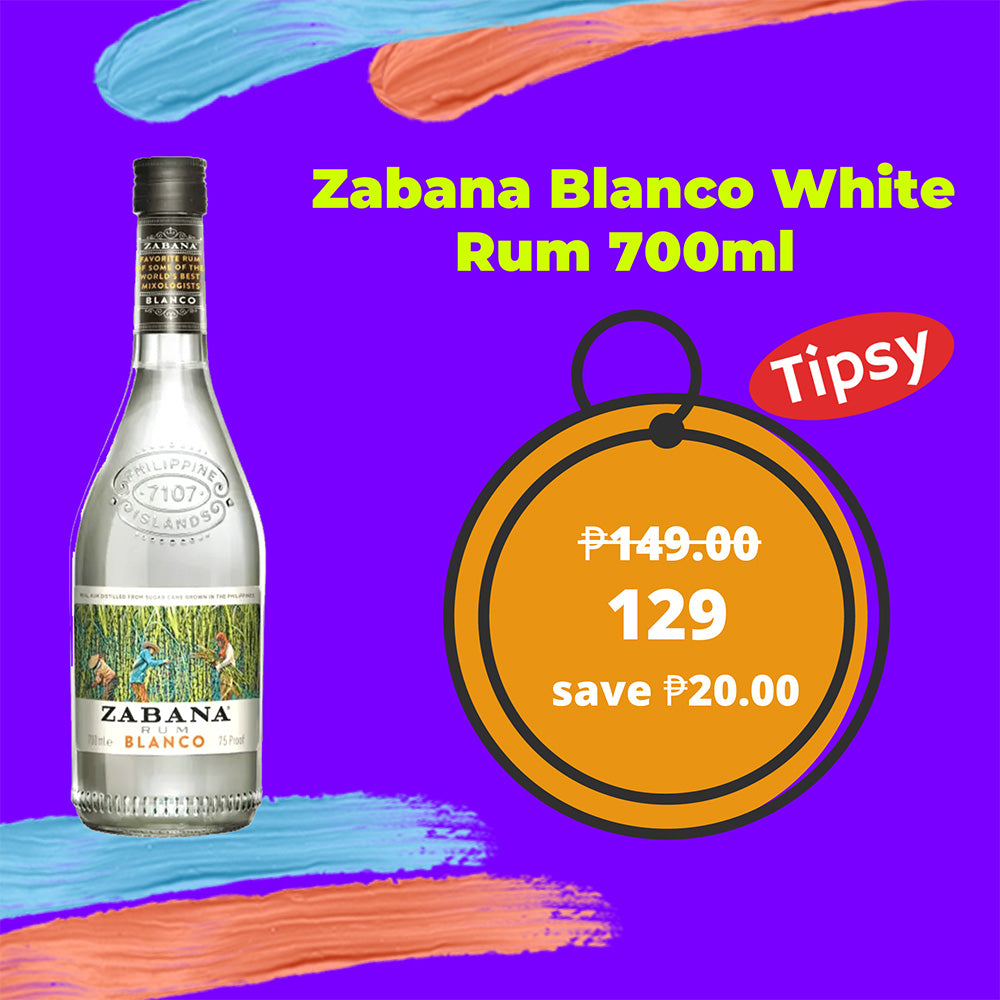 Zabana Blanco White Rum 700ml