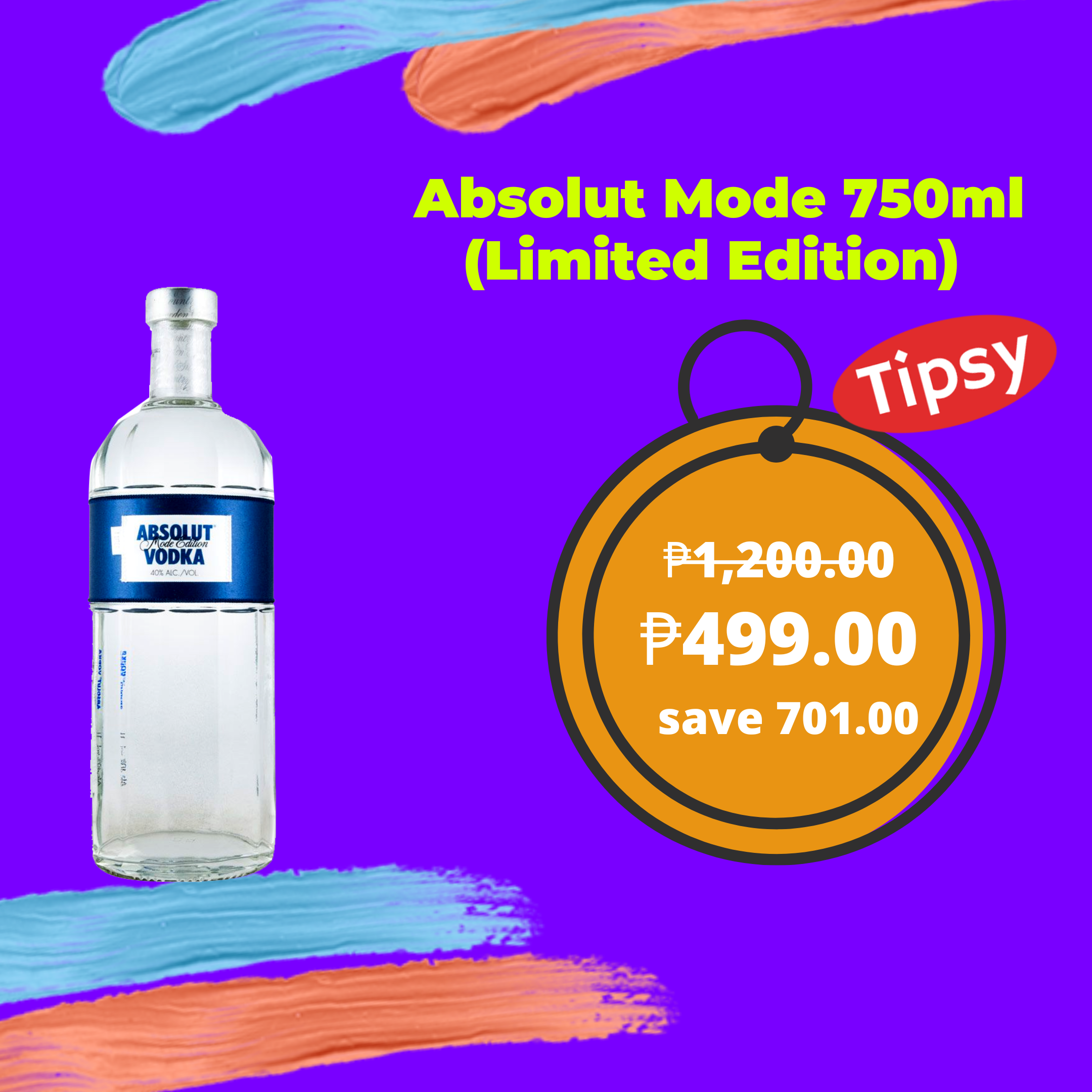 Absolut Mode 750ml (Limited Edition)