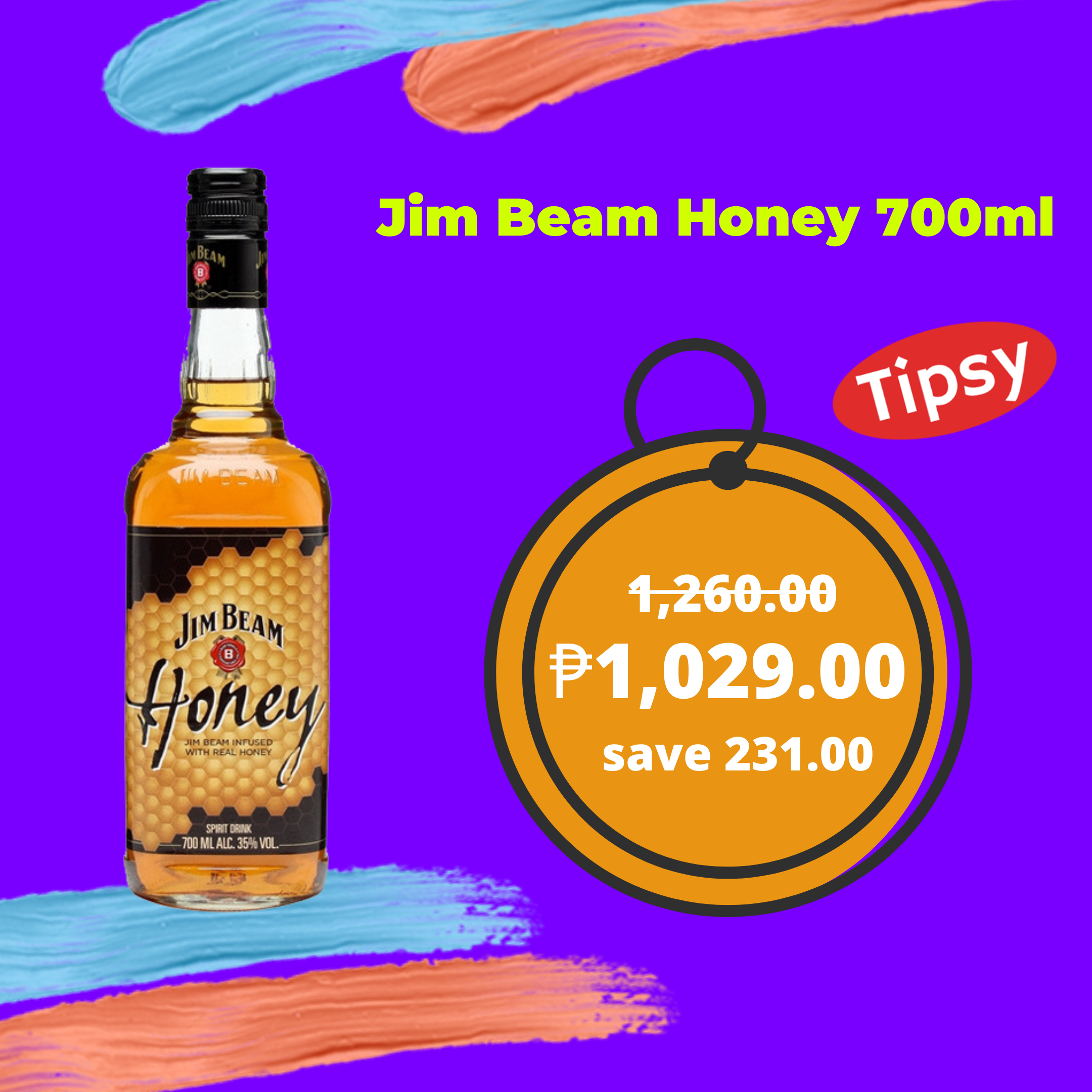 Jim Beam Honey 700ml