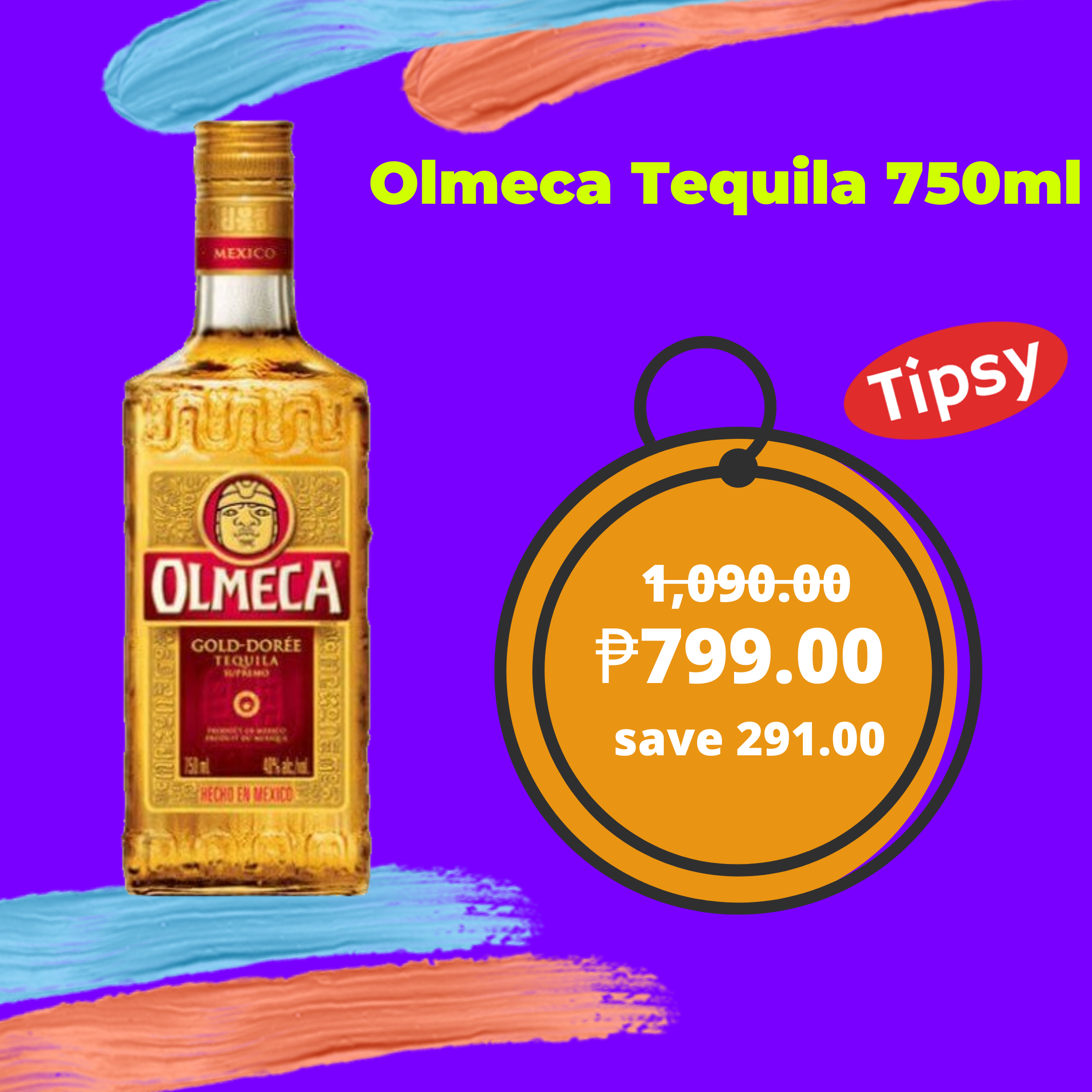 Olmeca Tequila 750ml