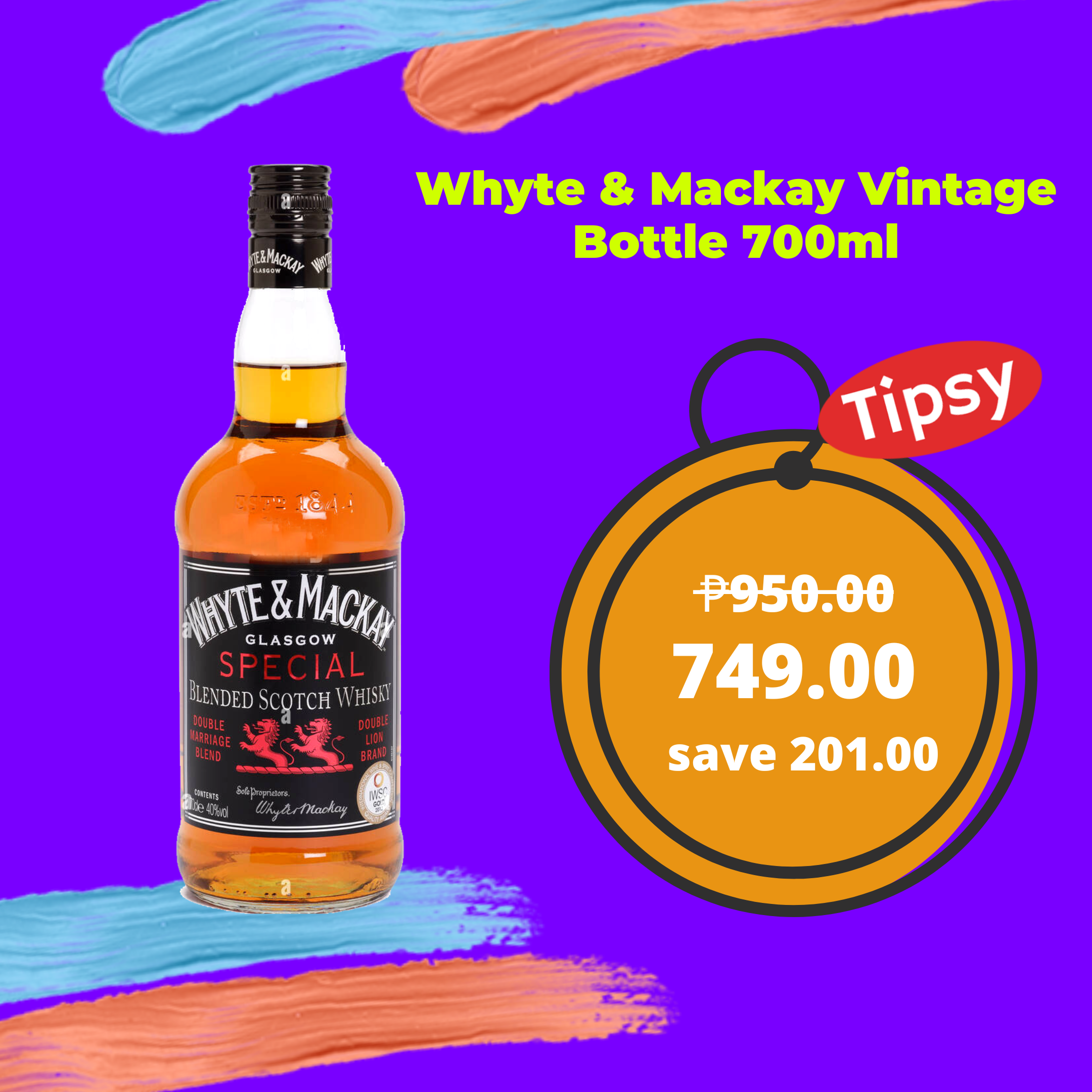 Whyte & Mackay Vintage Bottle 700ml