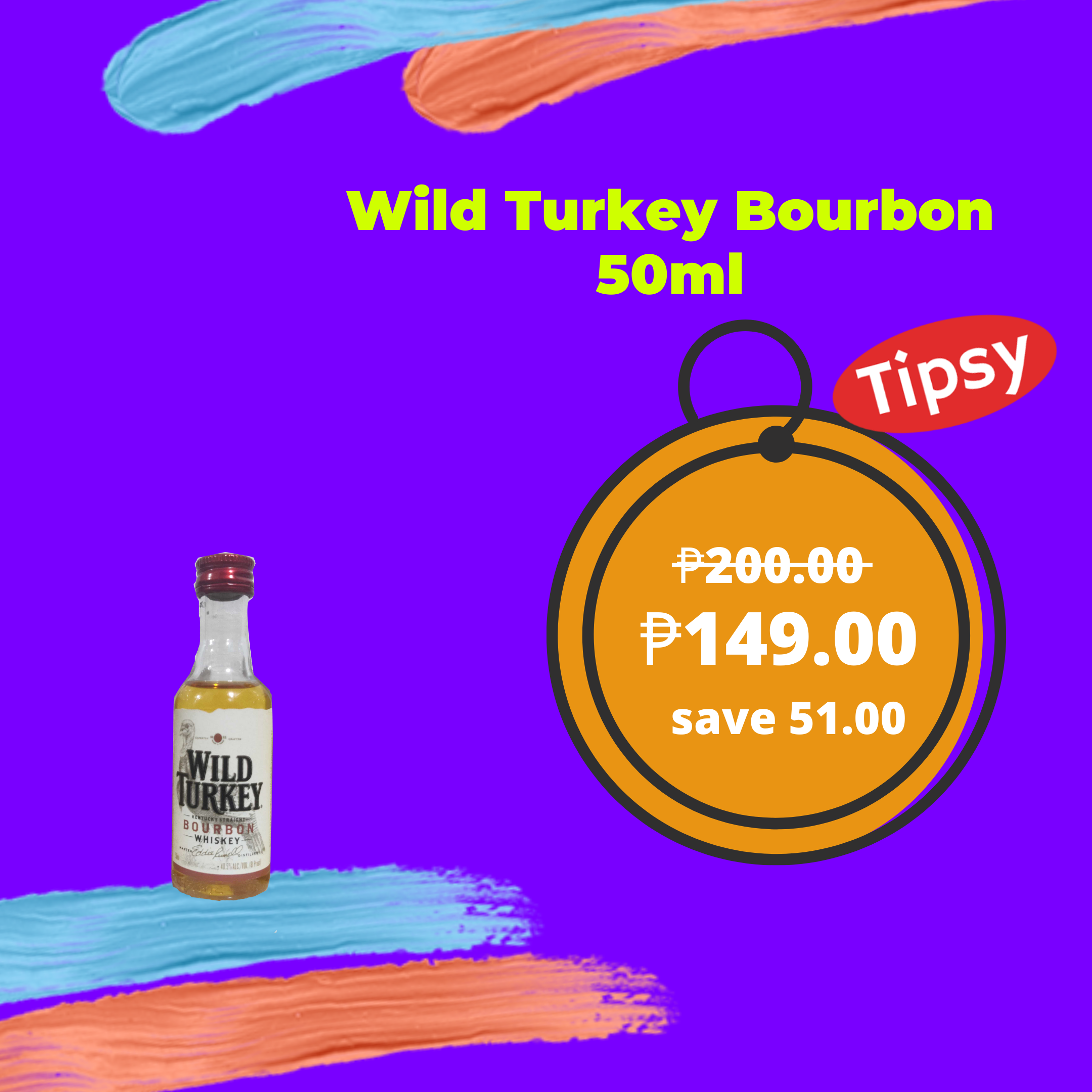 Wild Turkey Bourbon 50ml