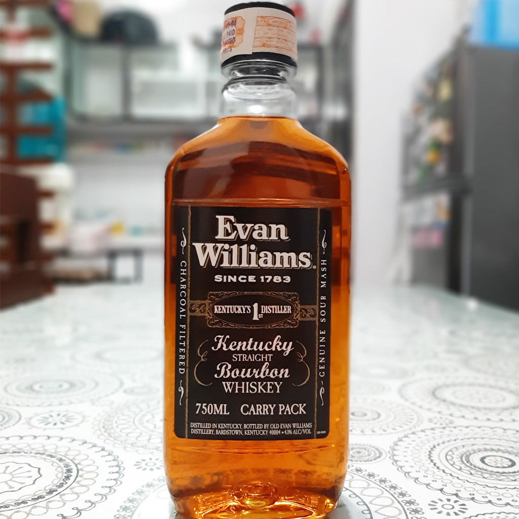 Evan Williams Kentucky Straight Bourbon Whiskey Carry Pack 375ml